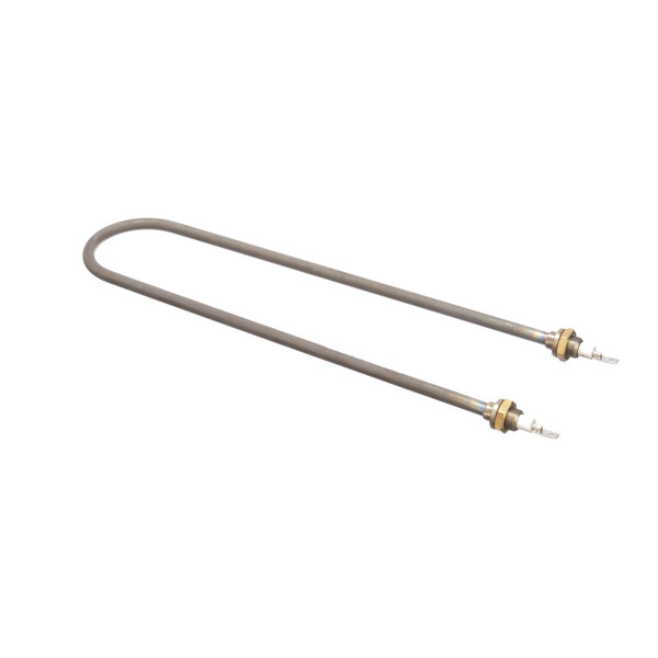 A pair of long metal heating elements with metal ends.