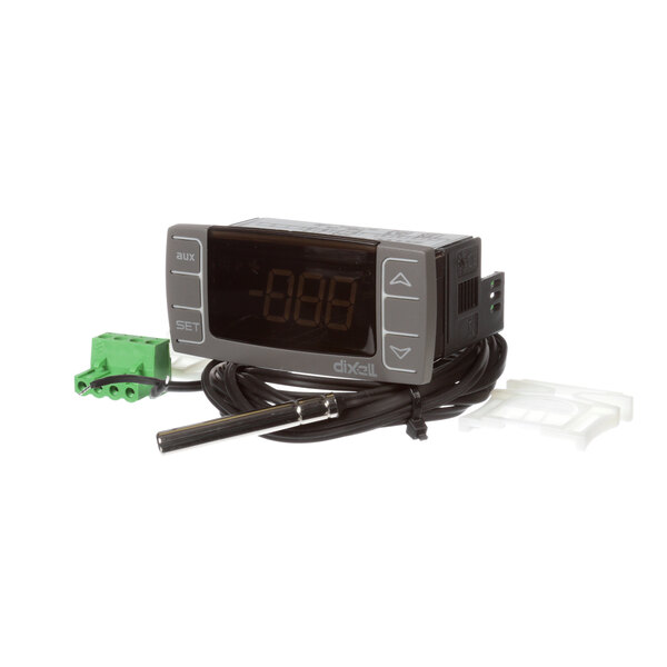 A Randell digital temperature controller with wires.