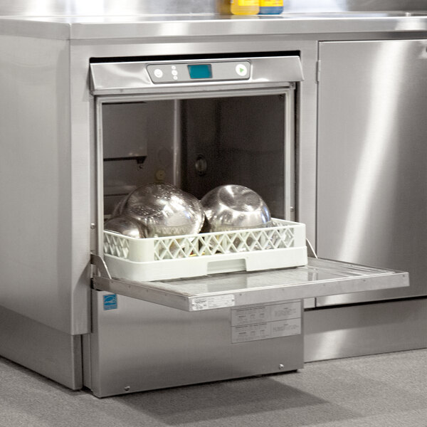 Chemical Sanitizing Unit Hobart LXEC-3 Undercounter Dishwasher