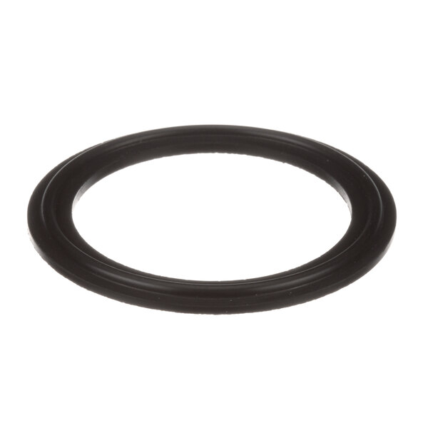 A Cleveland black rubber O-ring on a white background.