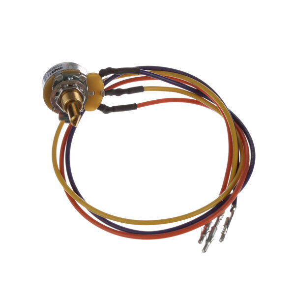 A Pitco potentiometer with a wiring harness and connector.