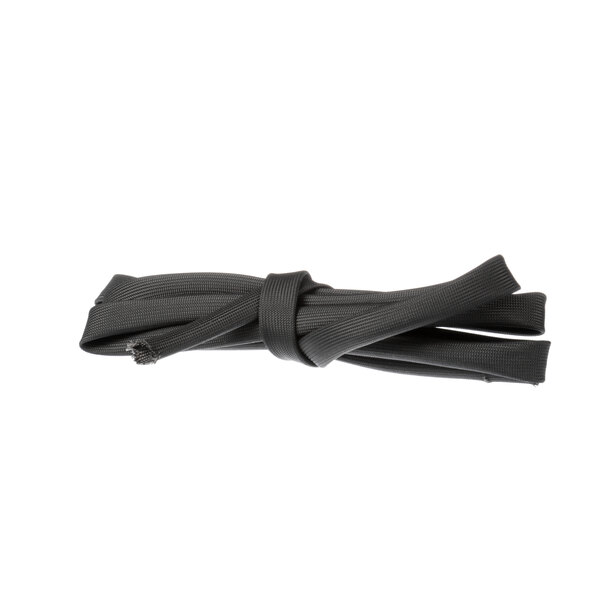 A black Garland Thermoflex insulating sleeve tied in a knot.