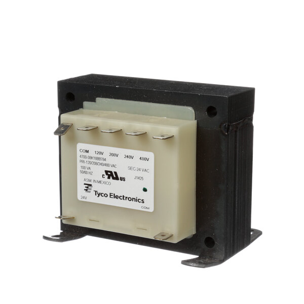 A Groen 100va transformer with a white background.