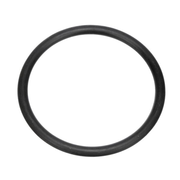 A black round rubber O ring.