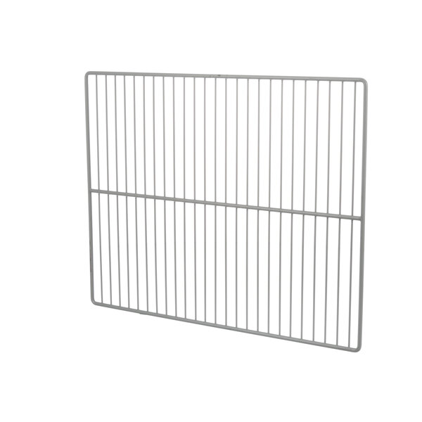 A Delfield wire shelf with a white background.