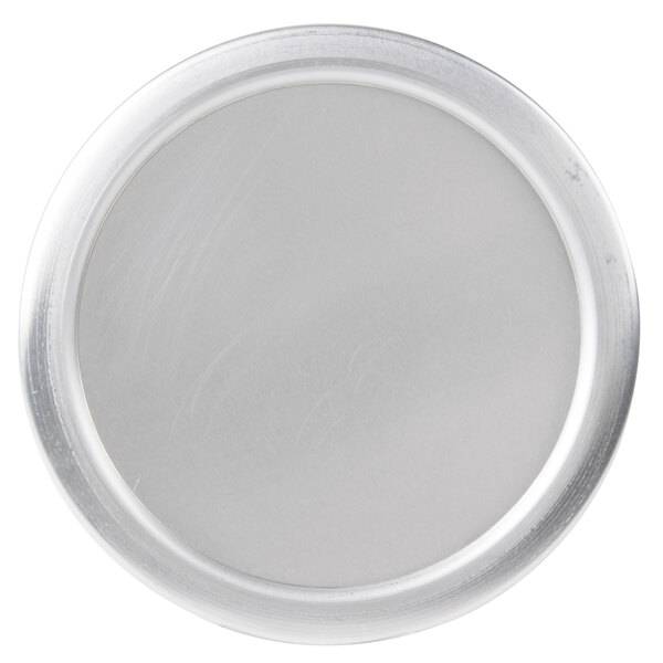 An American Metalcraft aluminum pizza pan separator with a white background.