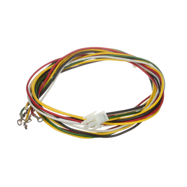 A wire harness with multiple colors for a Garland sandwich and panini grill.