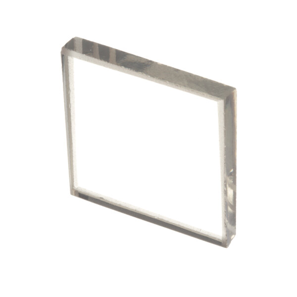 A clear square Cleveland Sight Glass panel.