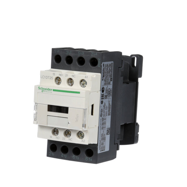 A close-up of a Bakers Pride M1371A contactor.