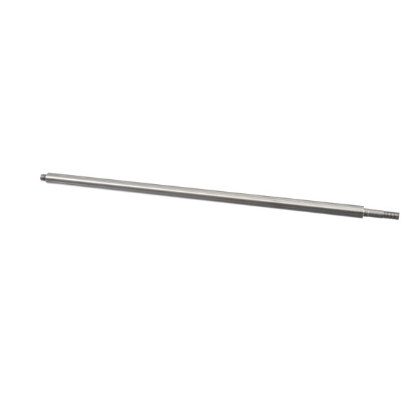 A stainless steel metal rod with a long handle.