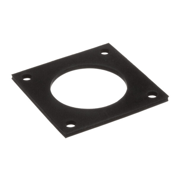 A black square Blodgett R1491 gasket with holes.