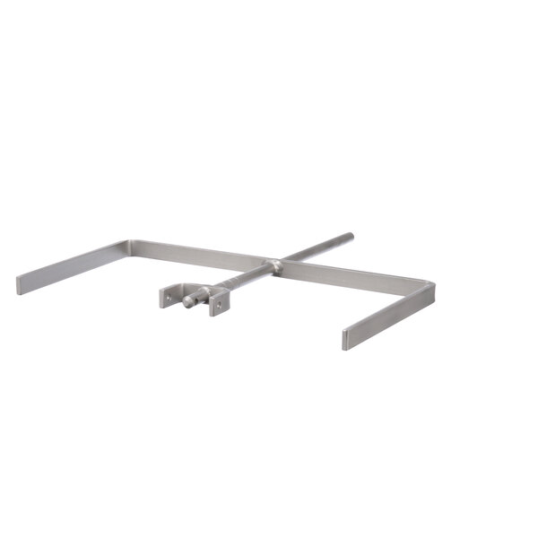 A stainless steel Multiplex Agit U-Bar with two parts and two handles.