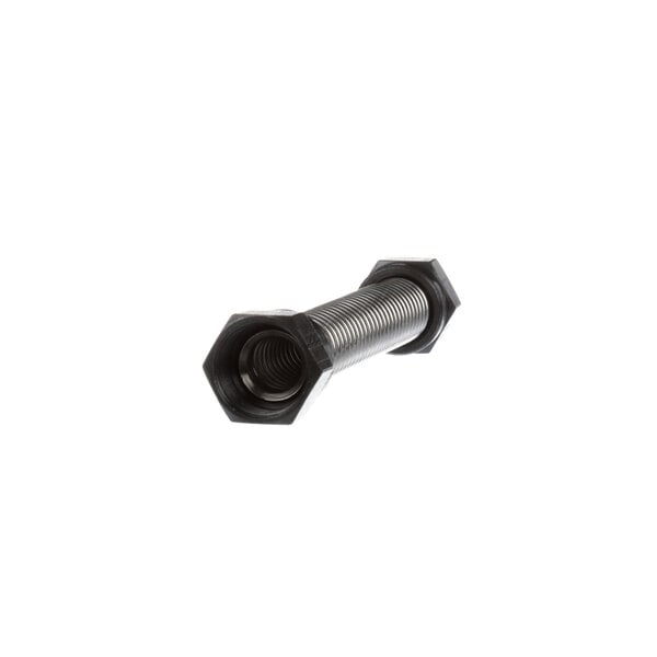 A black bolt with a hex nut on a Frymaster Flexline.