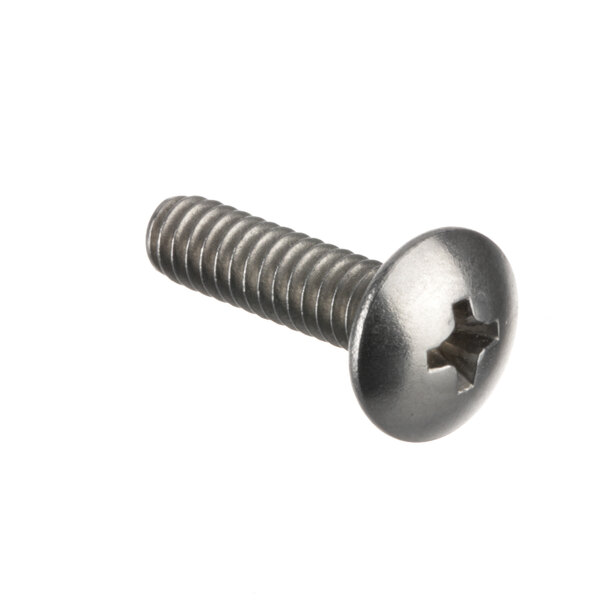 A close-up of a Randell 10-24x3/4 bolt screw.