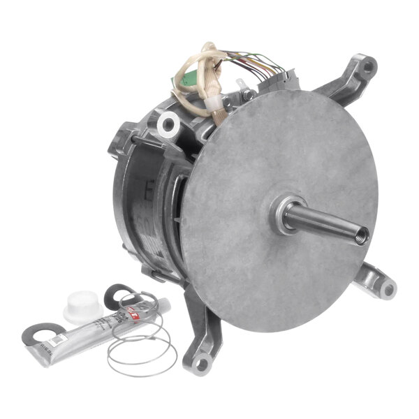 A Convotherm blower motor kit with a metal housing and wires.