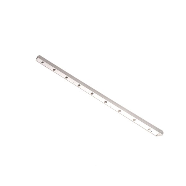 A long metal bar with holes.