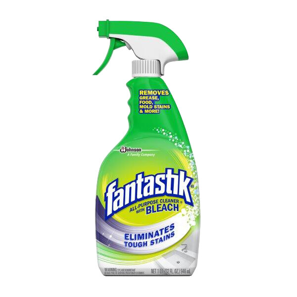 SC Johnson Fantastik® 308685 32 oz. All Purpose Spray Cleaner with Bleach