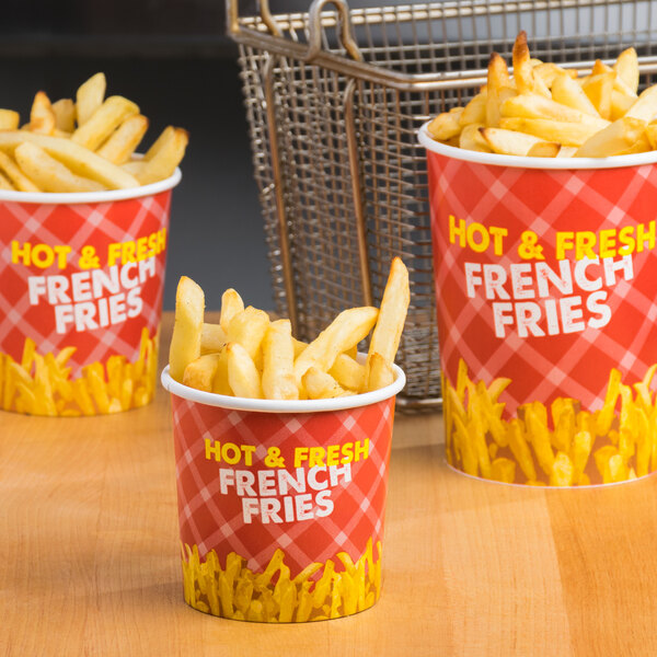 Paper French Fry Cups (12 oz.) 1000/Case