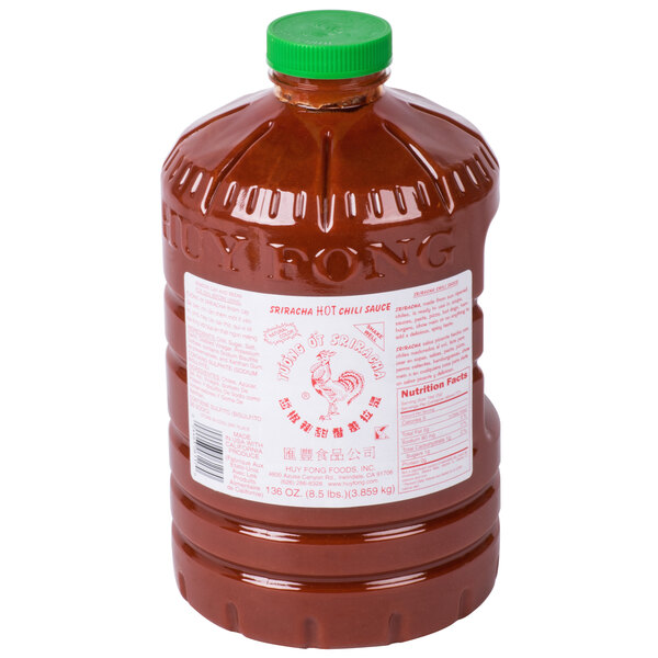 Huy Fong Sriracha Hot Chili Sauce 8.5 lb. Container