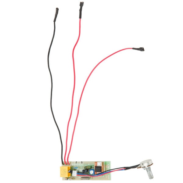 The AvaMix 928P103 control board for an immersion blender with wires.
