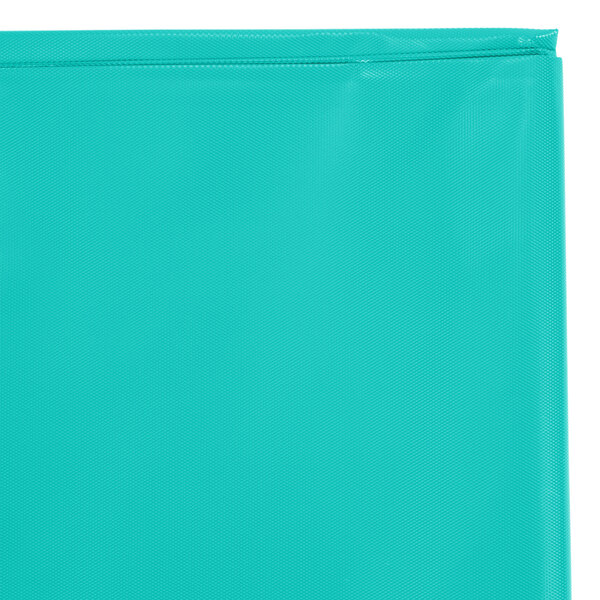Creative Converting 324789 54" x 108" Teal Lagoon Plastic Table Cover 12/Case