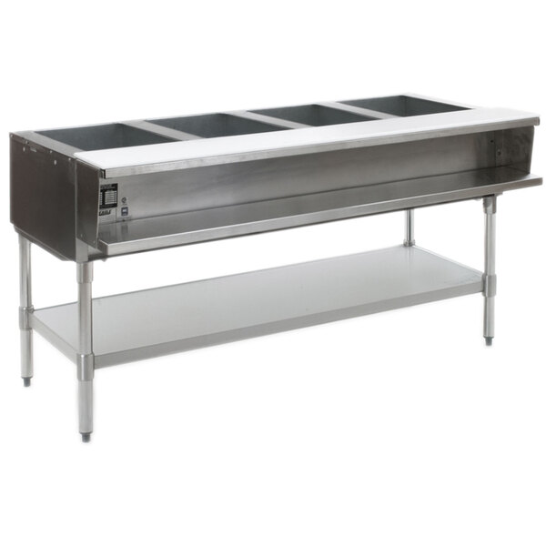 Eagle Group ASWT4 Natural Gas Four Pan Sealed Well Water Bath Steam ...