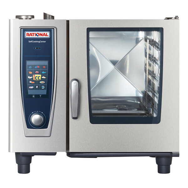 Rational SelfCookingCenter 5 Senses Model 61 B618206.27E Natural Gas Single Deck Combi Oven 120V