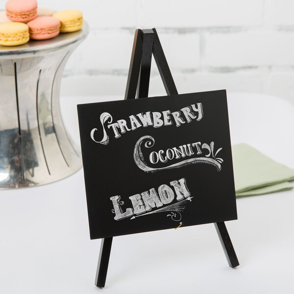 Tabletop Chalkboard Easel Wall Décor Signs