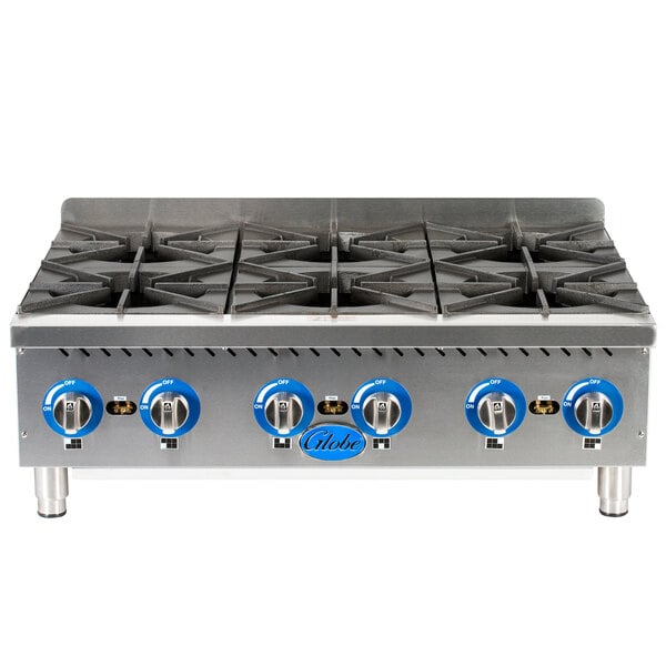 Globe Gas Hot Plate, 36", Countertop staurantStore