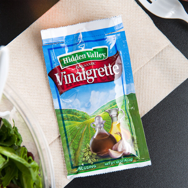 Hidden Valley 1.5 oz. Balsamic Vinaigrette Packet 84/Case