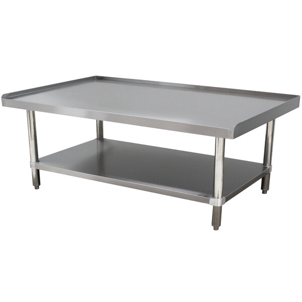 Advance Tabco ES-LS-306 30" x 72" Stainless Steel Equipment Stand