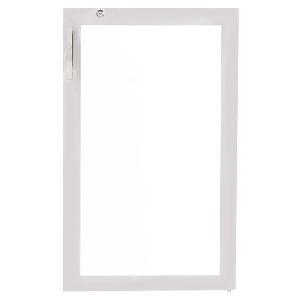 Avantco 17816597 Right Hinged Glass Door with Stainless Steel Frame