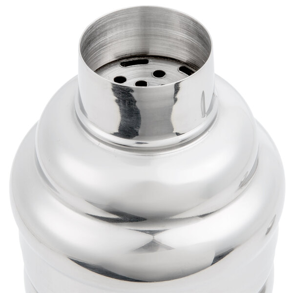 Vollrath 47610 12 oz. Stainless Steel 3Piece Cobbler Cocktail Shaker