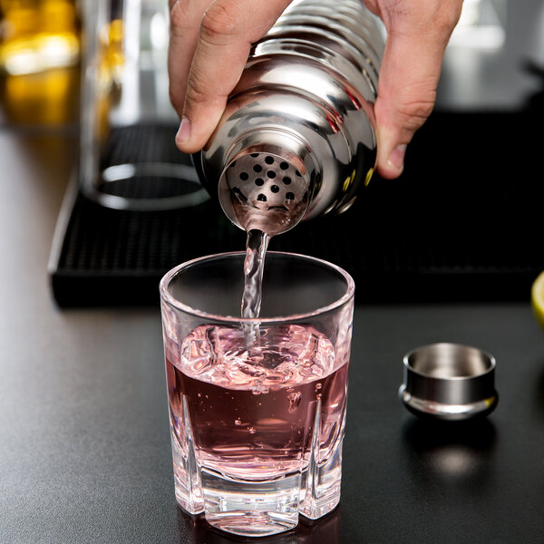 Vollrath 47610 12 oz. Stainless Steel 3Piece Cobbler Cocktail Shaker