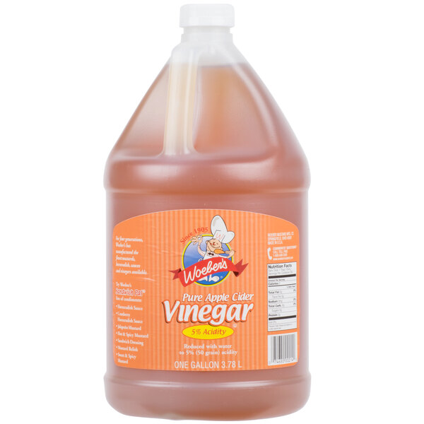Woeber's 1 Gallon Pure Apple Cider Vinegar