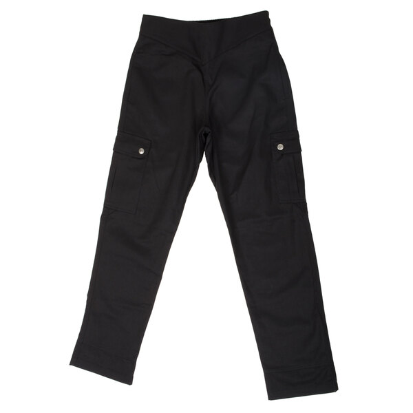 Wide Chef Pants Cargo - Black
