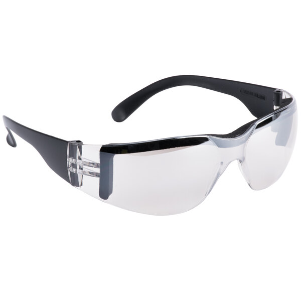 Cordova Scratch Resistant Safety Glasses / Eye Protection Black with