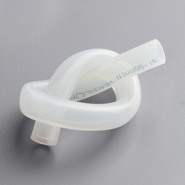 Replacement white silicone tubing for Bunn coffee brewers.