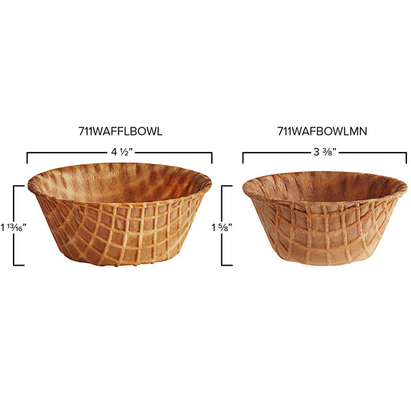 JOY Waffle Cone Bowl 60/Case