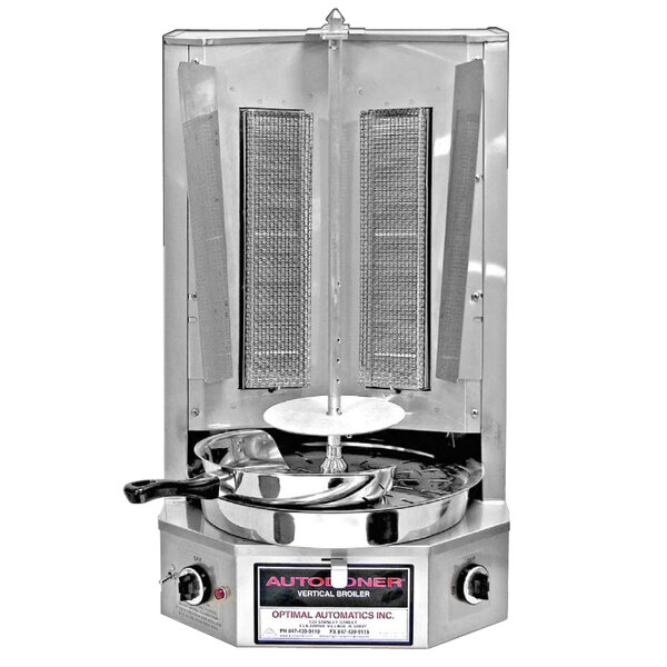 Optimal Automatics G-200 Autodoner Liquid Propane 25 lb. Vertical Broiler
