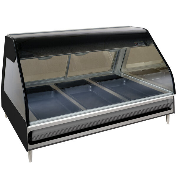 Alto-Shaam ED2 48/P Heated Display Case Self Service - Countertop with Legs 48"