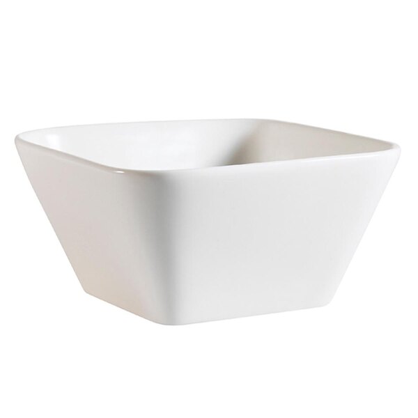 A CAC white square porcelain bowl.