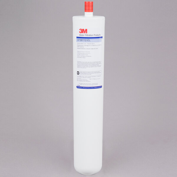 3M Water Filtration Products CFS8112EL 17 1/8" Replacement Sediment, Chlorine Taste and Odor Reduction Cartridge - 1 Micron and 1.67 GPM