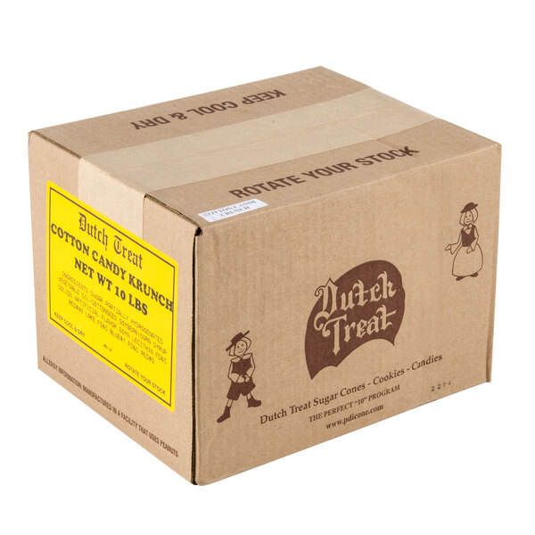 Dutch Treat Cotton Candy Crunch Ice Cream Topping (10 lb.)