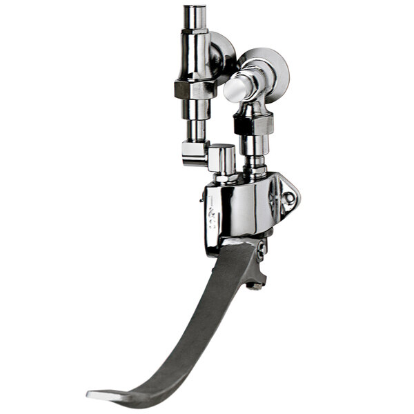 T&S B050801 Single Pedal Valve with Loose Key Angle Stop and Volume