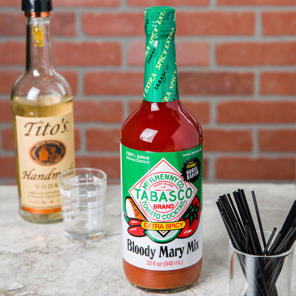 TABASCO® 32 fl. oz. Spicy Bloody Mary Mix - 12/Case