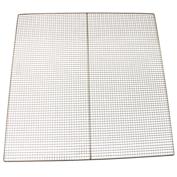A Keating wire mesh grid screen.