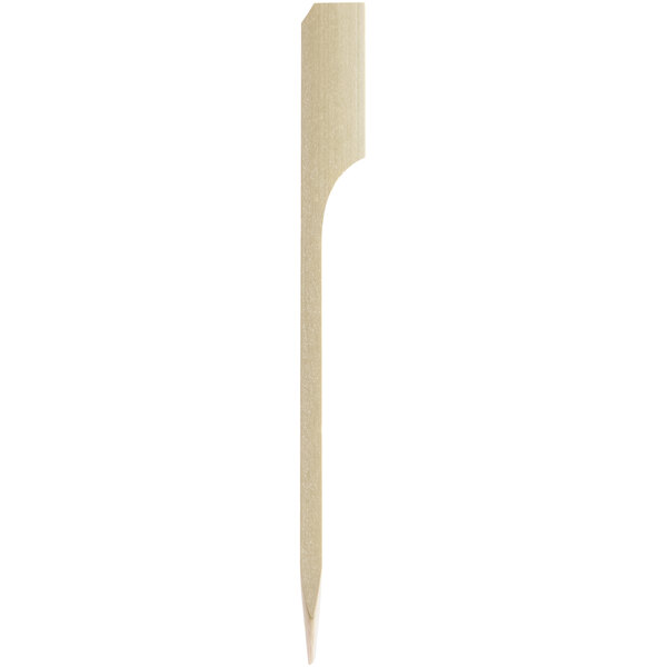 Royal Paper R801 3 1/2" Eco-Friendly Bamboo Paddle Pick