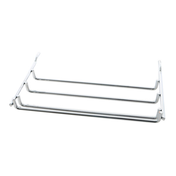 A Vulcan rack guide with three metal rods.