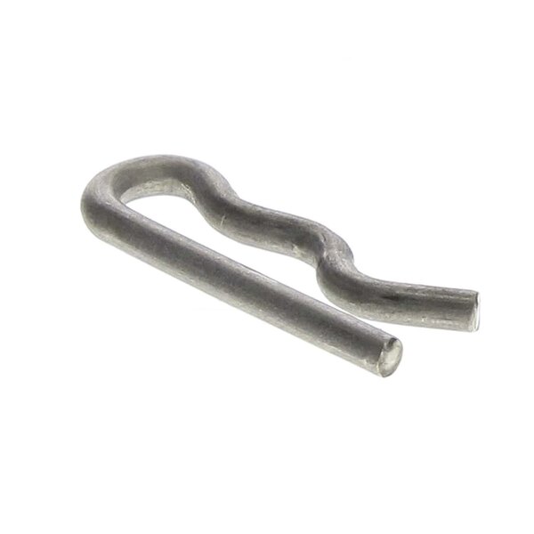 A close-up of a Hobart Conveyor Side Bar Ret metal hook.